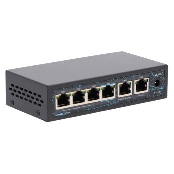 Switch Vidiline VIDI-F0420F-EXT 4x PoE 100Mb/s 2x RJ45 100Mb/s 60W z funkcja extendera PoE