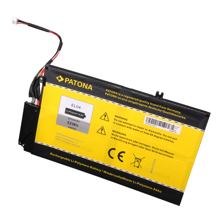 Akku HP Envy 4 3500mAh Li-Pol 11,8V EL04XL