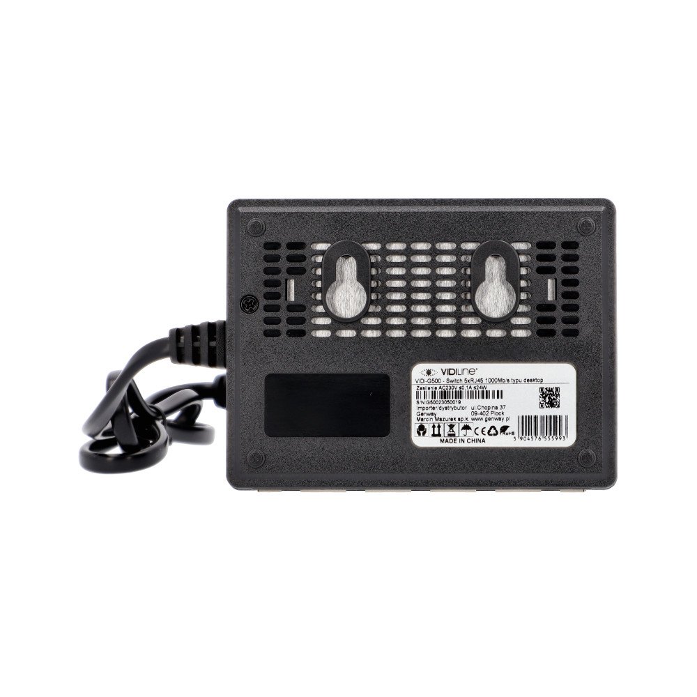 Switch Vidiline VIDI-G500 5x 1000Mb/s