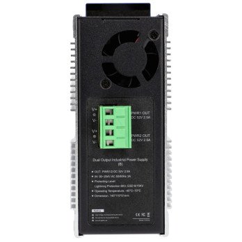 VIDI-PS260 maitinimo saltinis 2x 52V DIN begeliui 260W