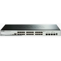D-Link DGS-1510-28X 28 prievadų Gigabit valdomas jungiklis