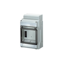 Hensel HEN_KV_8106 Surface-mounted Distribution Board 6 Modules IP65 1500VDC/1000VAC