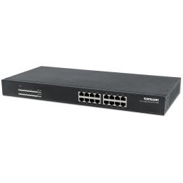 Intellinet 16-Port Gigabit Ethernet Rackmount PoE+ Switch (560993)