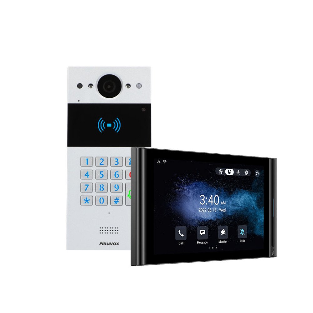 Akuvox R20K video intercom set with S567W monitor