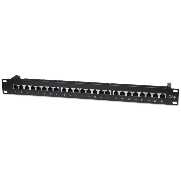 Intellinet 513487 Cat5e FTP 24-портовый 1U патч-панель