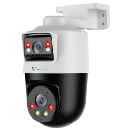 X-SECURITY XS-IPPT430-2P-SL-TANDEM 2MP PTZ Speed Dome IP kamera ar Wi-Fi, PoE, IP66, 30m IR, 4mm objektīvu