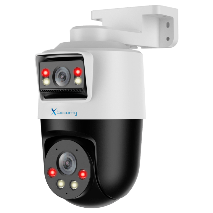 X-SECURITY XS-IPPT430-2P-SL-TANDEM 2MP PTZ Speed Dome IP kamera su Wi-Fi, PoE, IP66, 30m IR, 4mm objektyvu