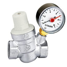 Caleffi 533251 paineensäädin 3/4" kulma mittari