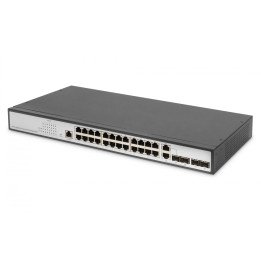 DIGITUS DN-80221-3 L2 valdomas 24 prievadų Gigabit jungiklis