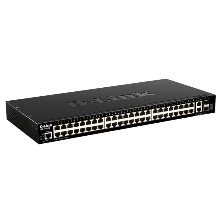 D-Link DGS-1520-52 hallittu L3 10G PoE -kytkin