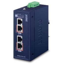 PLANET IPOE-270-12V PoE++ injektors 180W 2-portu