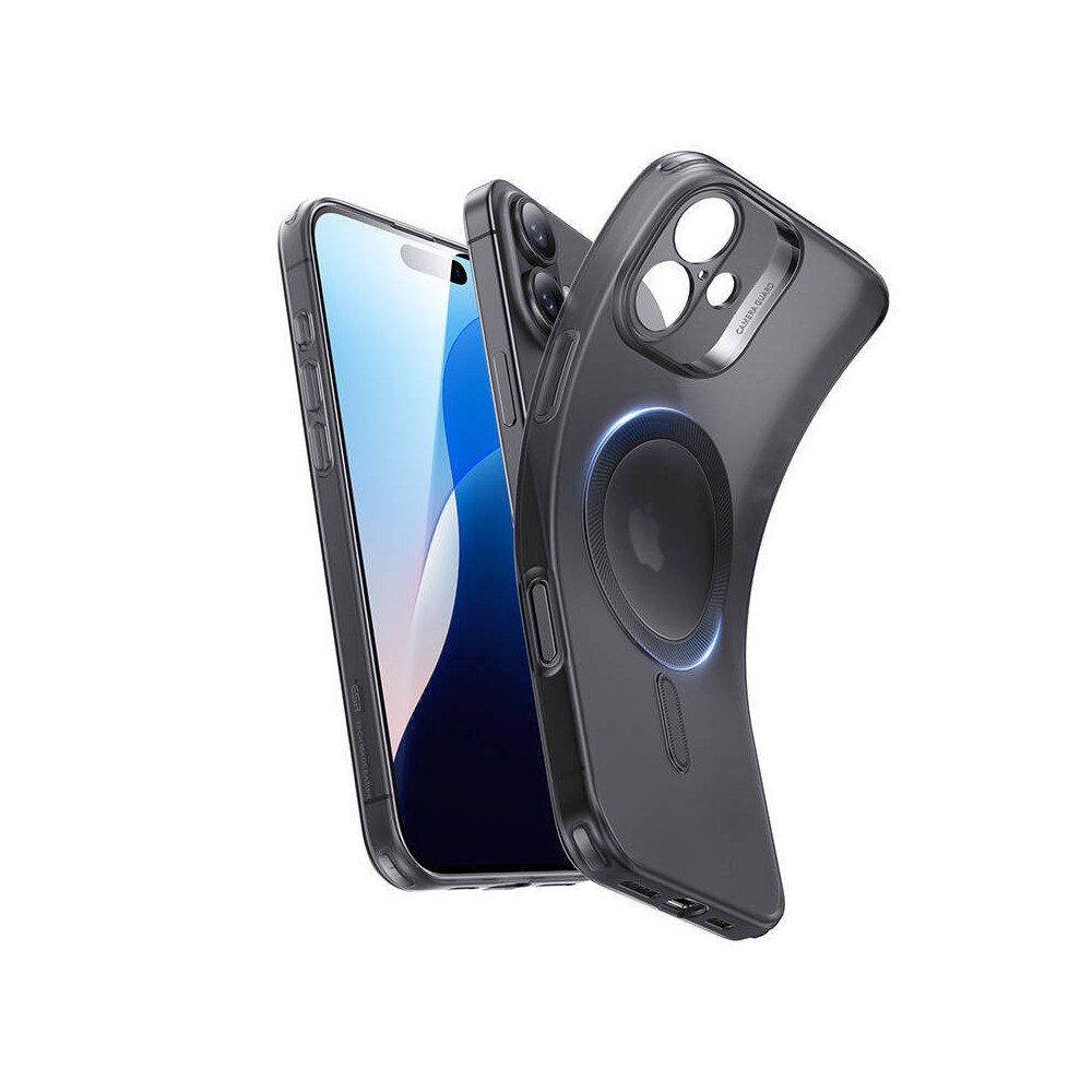 Etui Zero labipaistev umbris (HaloLock) ESR do iPhone 16 (czarne)