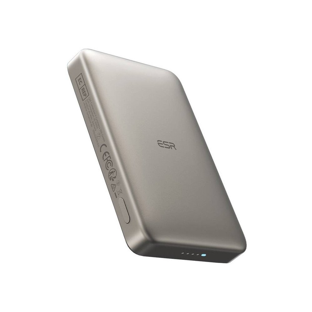 ESR Qi2 MagSlim 10000 mAh magneettinen virtapankki (hiekka)