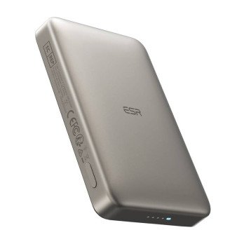ESR Qi2 MagSlim 10000 mAh magneettinen virtapankki (hiekka)
