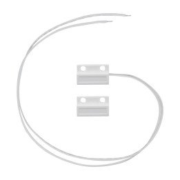 BCS PA-MSP02 Mini White Plastic Contact Sensor with Cable (20 pcs)