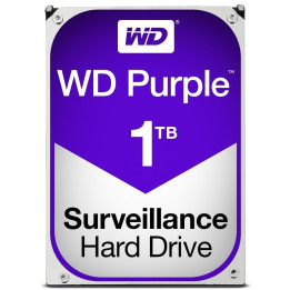 Western Digital Purple 1TB WD10PURX HDD для видеонаблюдения