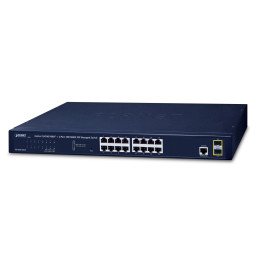 PLANET GS-4210-16T2S valdomas Gigabit jungiklis 16+2 SFP