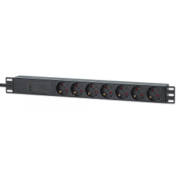 Intellinet 715140 7-Outlet Surge Protected Power Strip