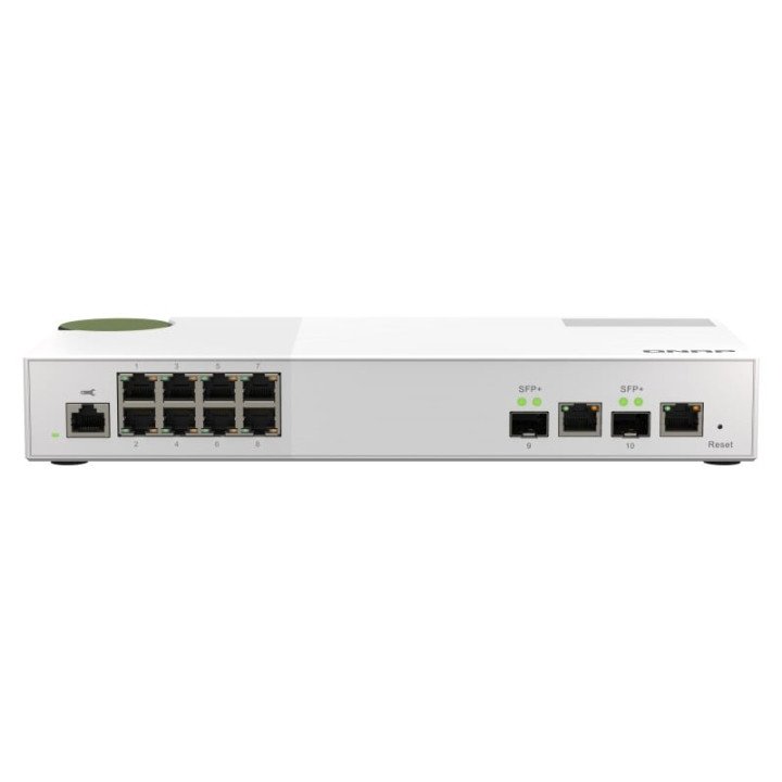 QNAP QSW-M2108-2C hallinnoitu L2 2.5GbE kytkin