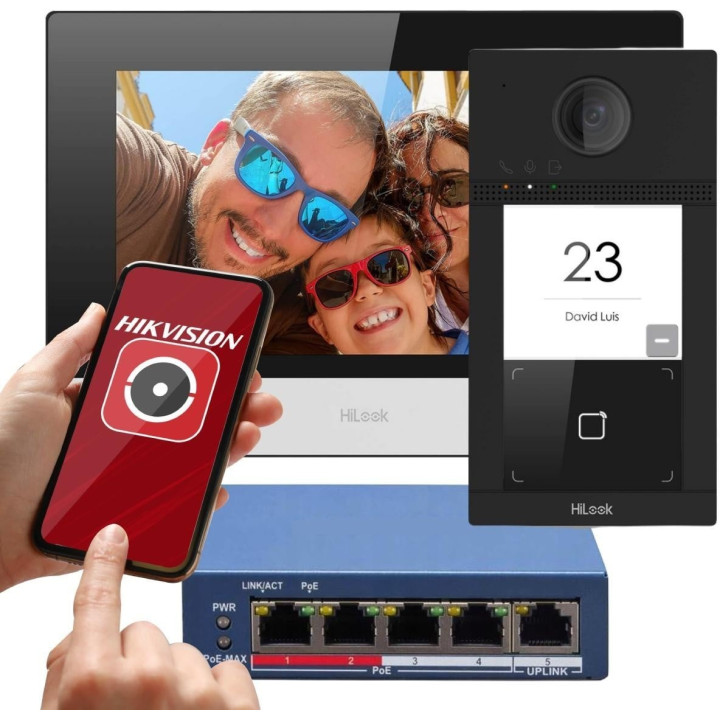 Hilook by Hikvision IP-VIS-Pro Video Intercom Kit