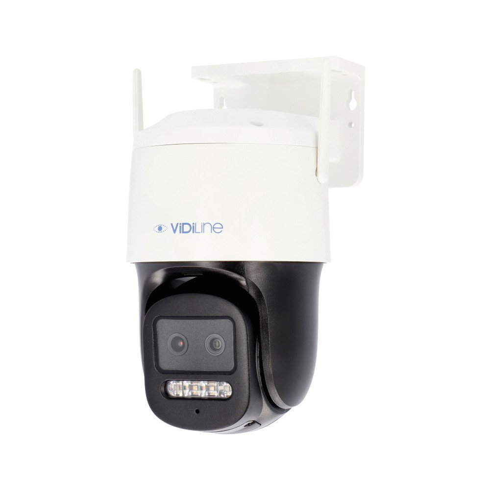 ViDiLine WiFi PTZ kamera VIDI-PTZ-234-IW-3X Ankstyvojo ispejimo dviguba sviesa 3 Mpx ZOOM 3X