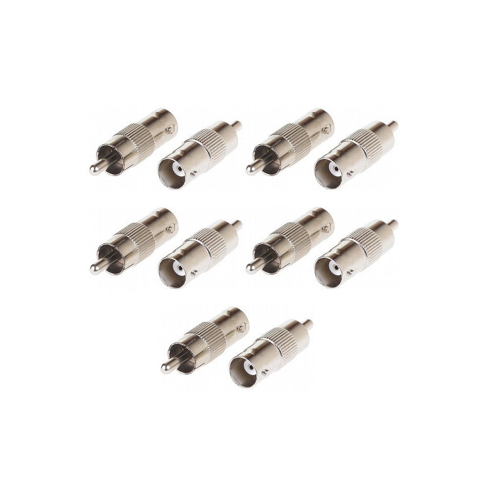BNC ADAPTERIS CINCH SOCET KISTUKAS - 10 vnt.