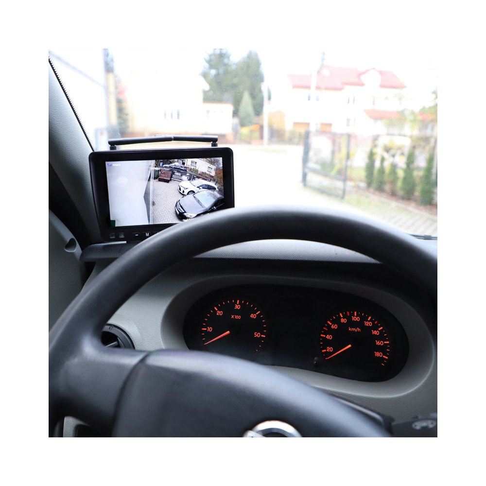 FullHD wireless mobile monitoring set with 2 cameras and recording function VIDI-MM-4CH-WIFI