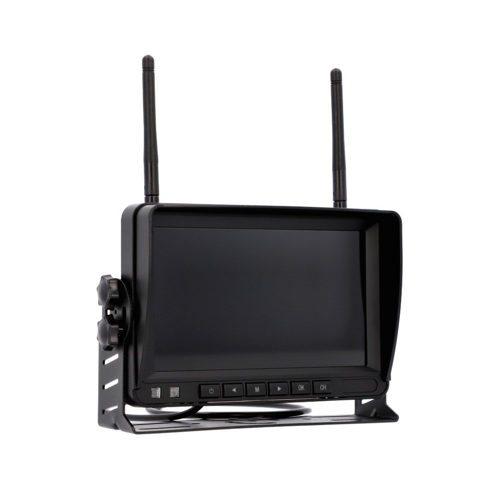 FullHD wireless mobile monitoring set with 2 cameras and recording function VIDI-MM-4CH-WIFI
