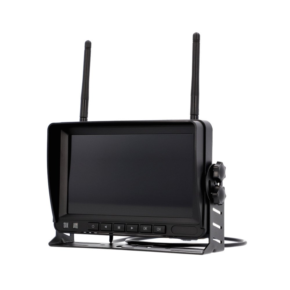 FullHD wireless mobile monitoring set with 2 cameras and recording function VIDI-MM-4CH-WIFI