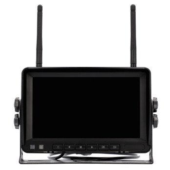 FullHD wireless mobile monitoring set with 2 cameras and recording function VIDI-MM-4CH-WIFI