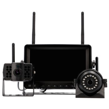 FullHD bezvadu mobila noverosanas komplekts ar 2 kameram un ierakstisanas funkciju VIDI-MM-4CH-WIFI