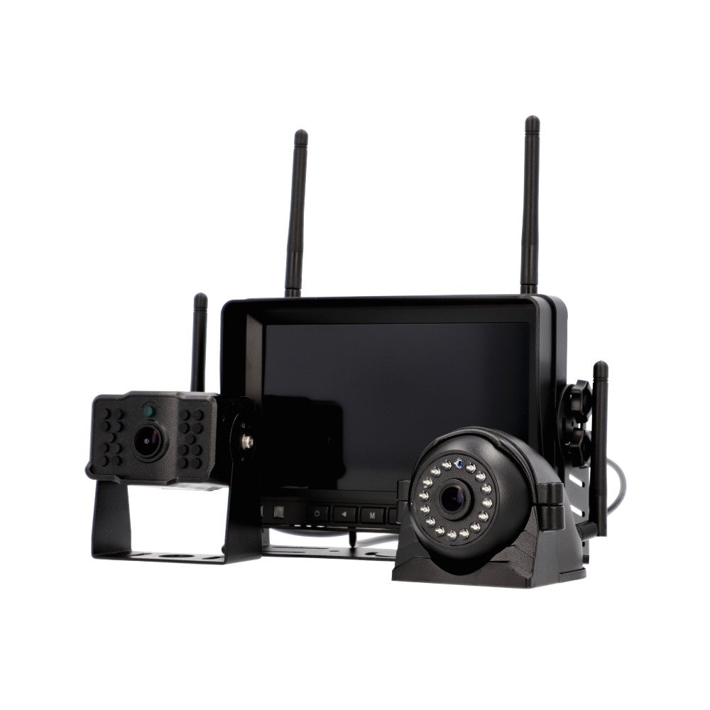 FullHD bevielis mobiliojo stebejimo rinkinys su 2 kameromis ir irasymo funkcija VIDI-MM-4CH-WIFI