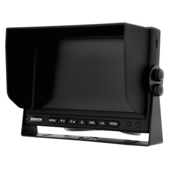 Wired mobile surveillance monitor supporting up to 2 AI cameras with human detection ViDi-MM-2CH-AI