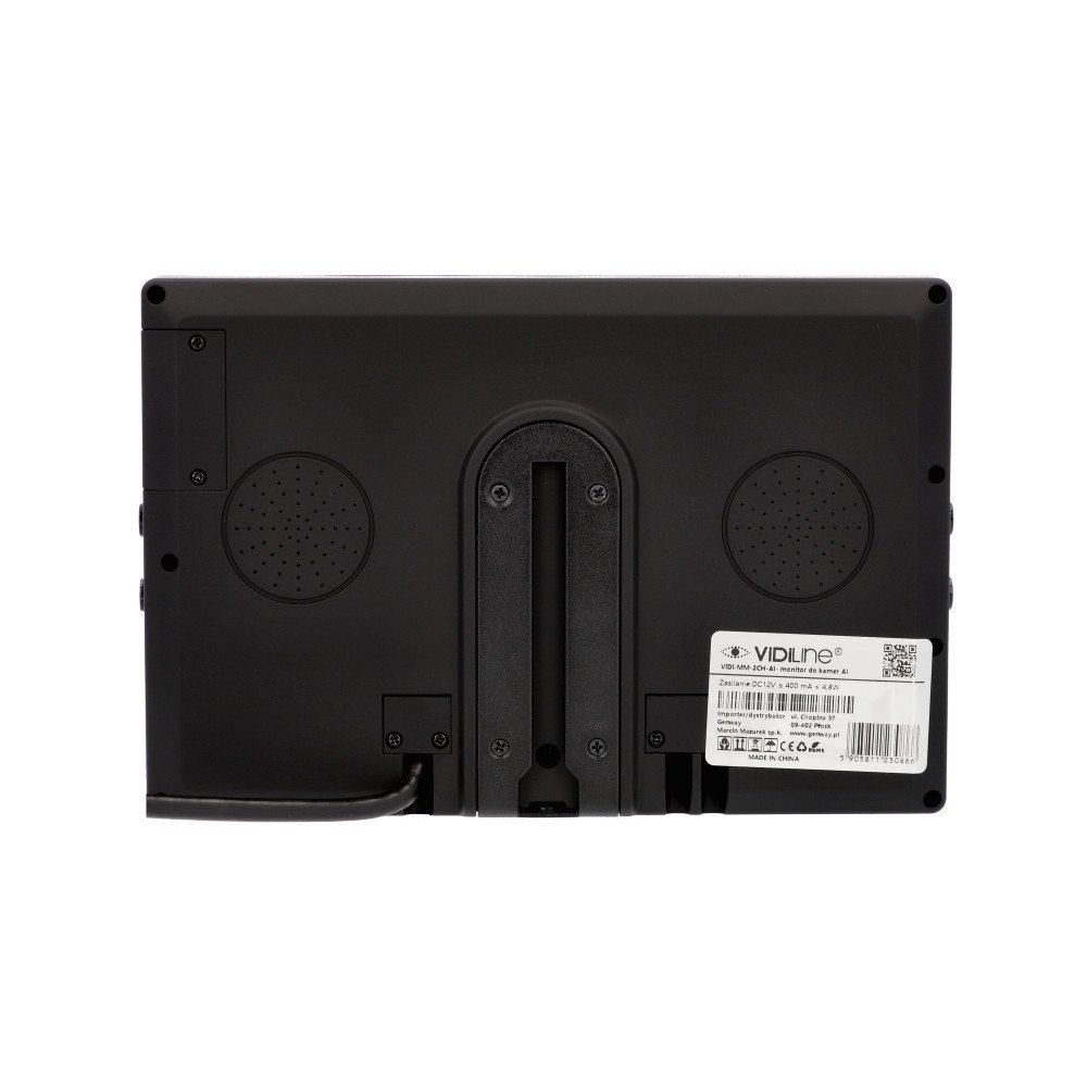 Vadu mobilais noverosanas monitors, kas atbalsta lidz 2 AI kameram ar cilveka noteiksanu ViDi-MM-2CH-AI