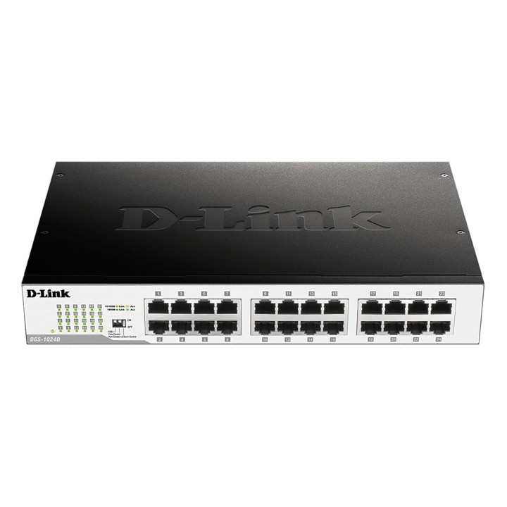 D-Link DGS-1024D 24-porttinen Gigabit hallitsematon kytkin