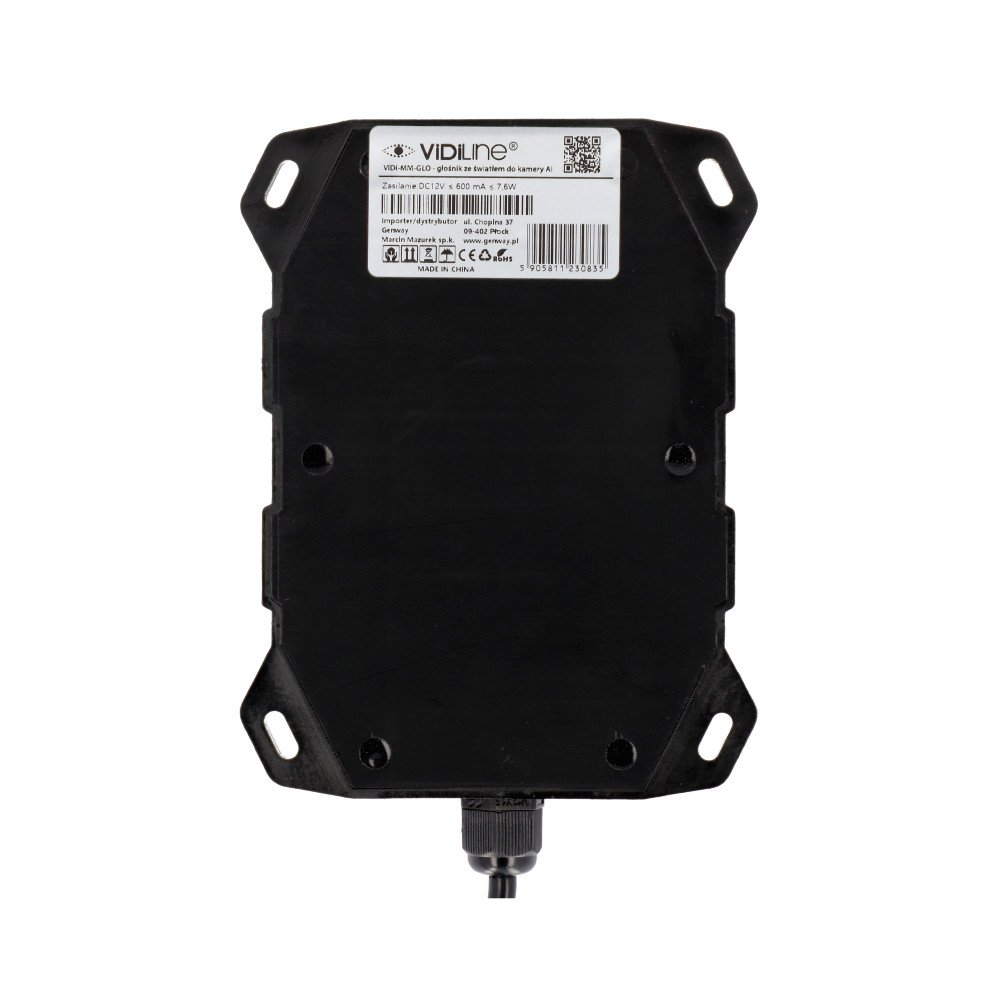 Siirrettava optinen ja akustinen sireeni ViDi-MM-2CH-AI-sarjalle