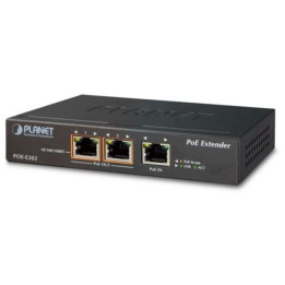 PLANET POE-E202 PoE pikendaja 1 kuni 2 porti Gigabit