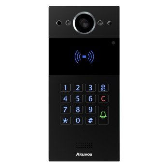 Akuvox R20K Single-family external panel, surface-mounted, Black