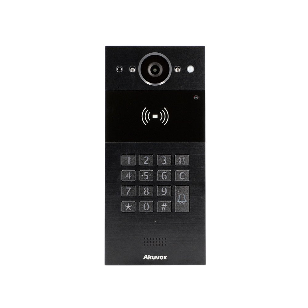 Akuvox R20K Single-family external panel, surface-mounted, Black