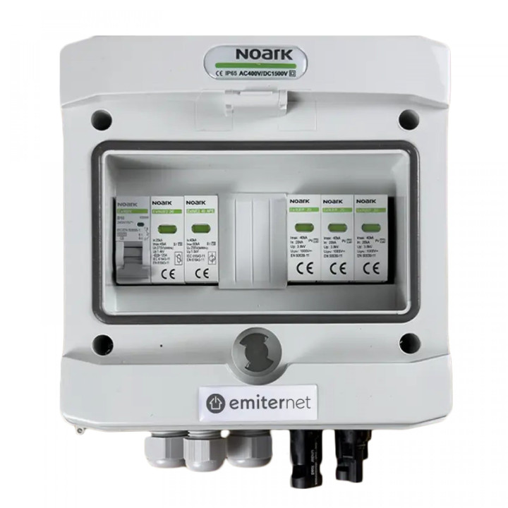 EMITER EM-831N_DCAC IP65 DC/AC skirstomasis korpusas