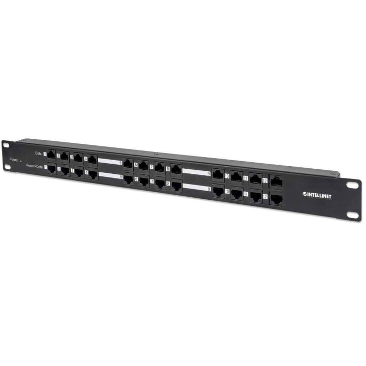 Intellinet 720342 24-Port PoE Patch Panel