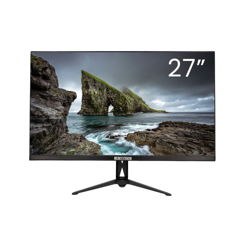 27" monitor 1920 1080 intended for continuous use, IPS matrix, LED, HDMI, VGA, 3.5 mm jack, 2x 2 W speakers