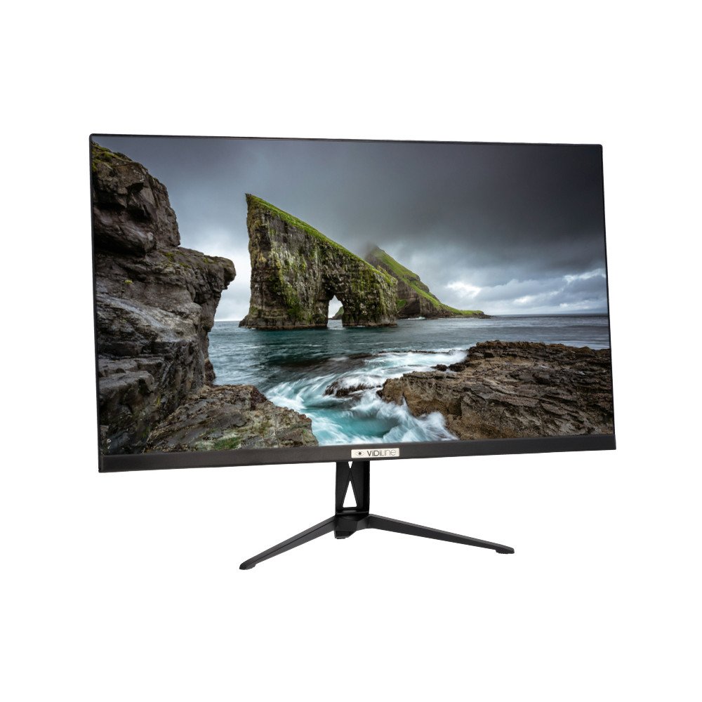 27" monitor 1920 1080 moeldud pidevaks kasutamiseks, IPS maatriks, LED, HDMI, VGA, 3,5 mm pesa, 2x 2 W kolarid