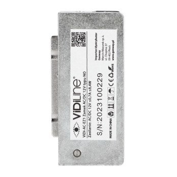 Elektrozaczep tuup NO DC/AC 12 V VIDI-AC-EZ1