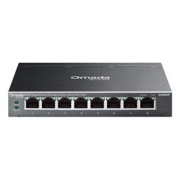 TP-Link ES208GP 8 pordiga gigabitine PoE+ lüliti