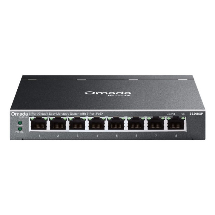 TP-Link ES208GP 8-портовый гигабитный PoE+ коммутатор