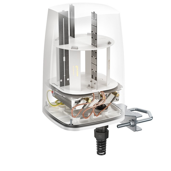 QuWireless AX10S Omni-Directional Antenna 7 dBi Gain 2.4-6 GHz