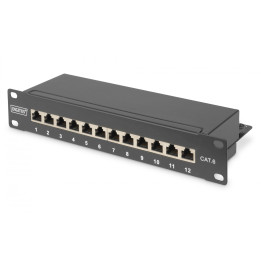 DIGITUS DN-91612S Cat6 F/UTP 12-портовая патч-панель 1U