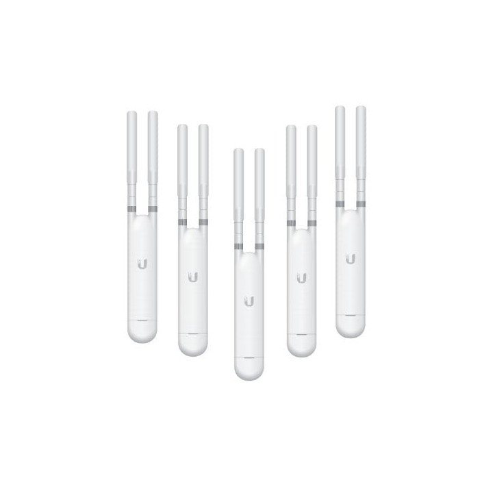 Ubiquiti UniFi AC Mesh 5-Pack (UAP-AC-M-5) – 5x Access Points, Wi-Fi 5, PoE, 1167 Mbps