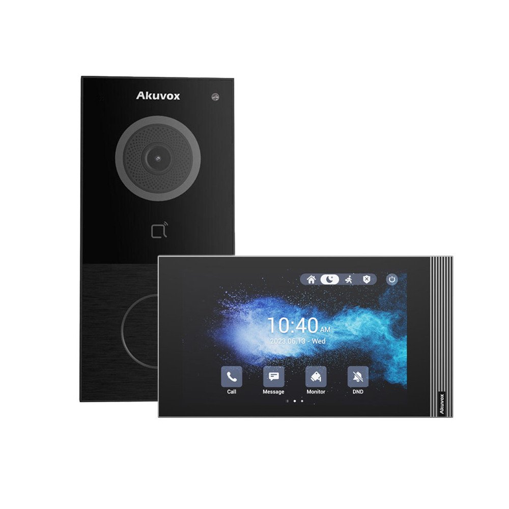 Akuvox Panel E12W + Monitor S562 komplekt